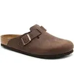 Birkenstock Boston Soft Footbed (44 Habana Oiled Leather)