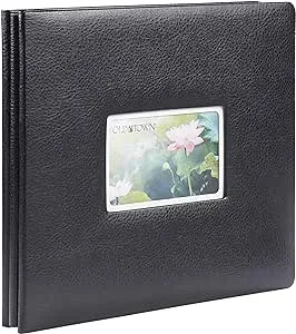 Old Town Bonded Leather Scrapbook Album