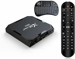 X96 Max Plus Ultra TV Box Android 11 Amlogic Dual Wi-Fi, 4GB 64GB + Keyboard ...