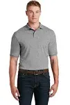 Jerzees Adult SpotShield Jersey Polo Oxford-M