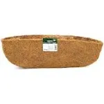 Bosmere F919 30 Inch Pre Formed Replacement Coco Liner with Soil Moist for Window Basket, Brown