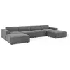 Restore 6-Piece Sectional Sofa, Charcoal