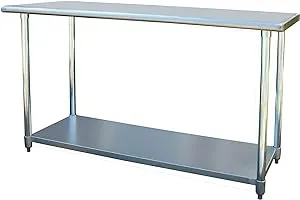 Sportsman Series Stainless Steel Work Table 24 x 60 Inches