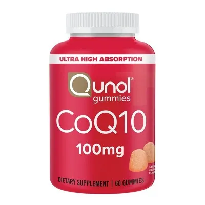 Qunol CoQ10 Gummies by Qunol, 100 mg, Delicious Gummy Supplements, Helps Support Heart Health, 60 ctQunol CoQ10 Gummies by Qunol, 100 mg, Delicious Gu…