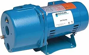 Goulds JRD5, Convertible Jet Pump, JRD Series, 1/2 HP, 115/230 Volts, 1 Phase, 1-1/4" NPT Suction, 1" NPT Discharge, Cast Iron Body