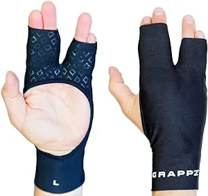 Grappz Finger Tape Alternative, Finger Splint and Protection Compression Gloves