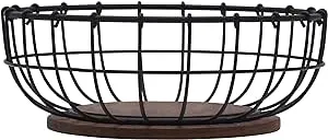 Anvil Cage Black Metal Basket