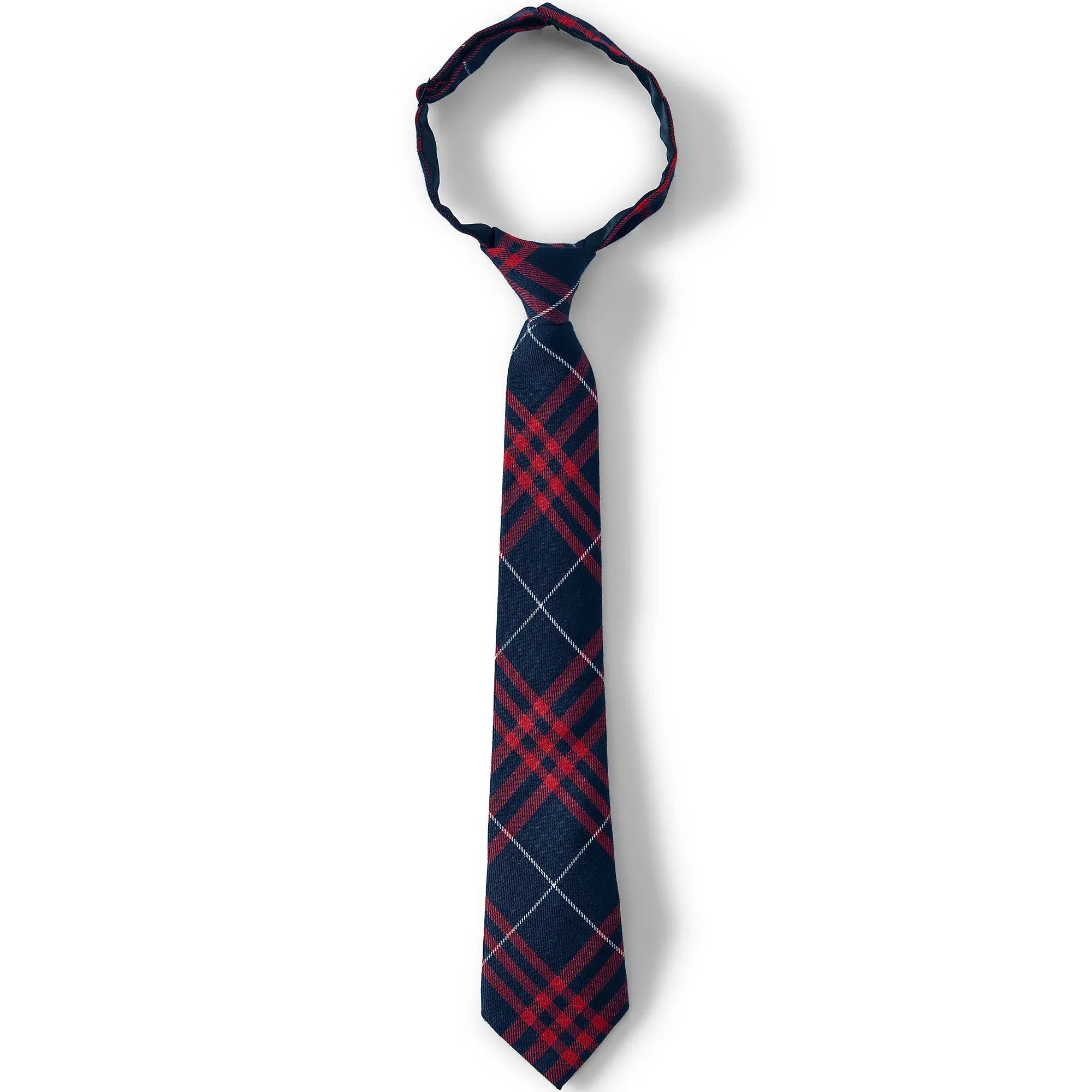 Lands' End School Uniform Kids Pre Tied Tie