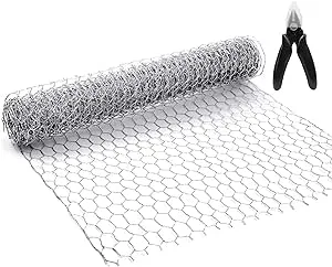 Chicken Wire Net For Craft Projects8 Sheets Lightweight Galvanized Hexagonal Wir