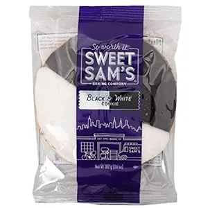 Sweet Sams Individually Wrapped Black and White Cookie -- 12 per Case