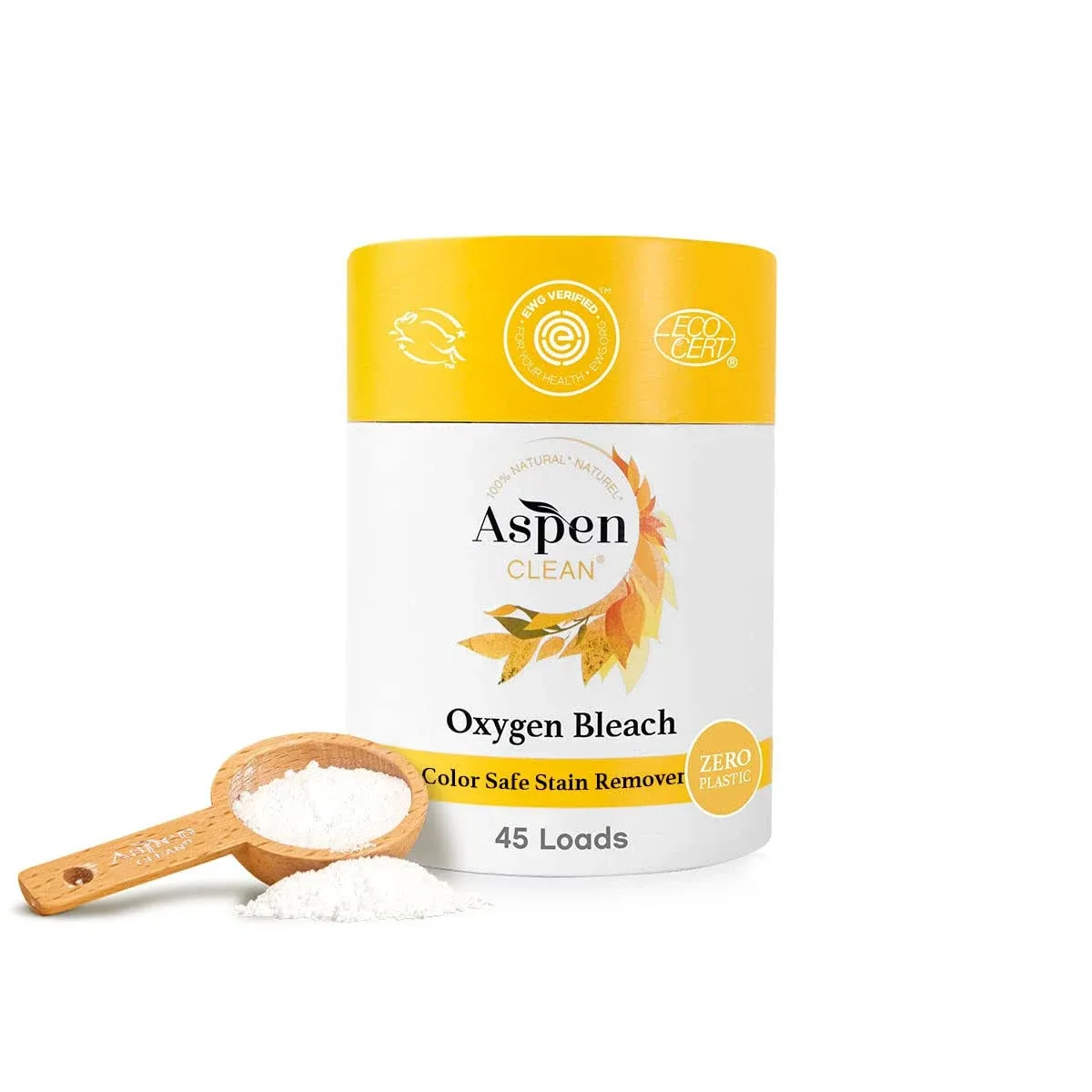 AspenClean Oxygen Bleach Powder and Stain Remover