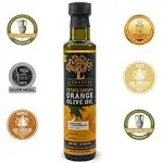 Orange Olive Oil -Greek Extra Virgin Olive Oil Cold Pressed With Oranges - Organic - Gluten Free - Paleo - Keto - Single Sourced - Cold Pressed - First Pressed - No Artificial Flavor - 2024 International Award Winner