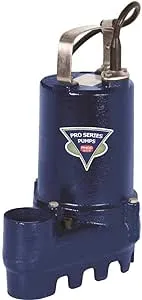 Pro Series Pumps S2033-NS 1/3 HP Cast Iron Submersible Sump/Effluent Pump