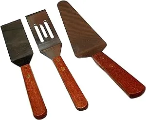 3 Piece Set Stainless Steel Mini Cookie Spatulas And Pie Server Set