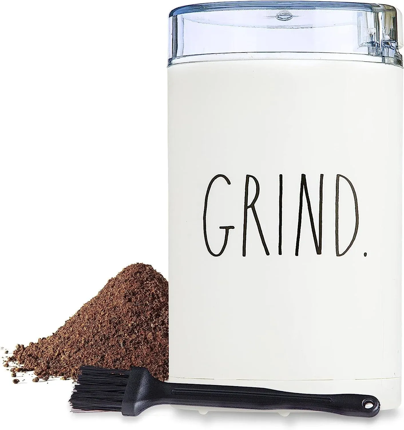 Rae Dunn Electric Coffee Grinder - All-in-One Grinding Solution for Coffee Spices Seeds Nuts Grains Herbs and More