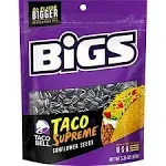 BIGS Taco Bell Taco Supreme Sunflower Seeds, Keto Friendly Snack, Low Carb Lifestyle, 5.35 oz Bag