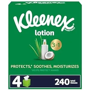 Kleenex Soothing Lotion Facial Tissues