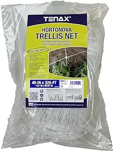 Tenax 100521793 Hortonova SM Plant Trellis Net, 48" x 328' White