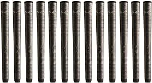 Winn Dri-Tac Lite Oversize (+1/8&#034;) Dark Gray DriTac -13 Pieces Golf Grips- NEW!!