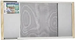 Frost King, AWS1045 WB Marvin Adjustable Window Screen, 15" high, fits 25 - 45" wide