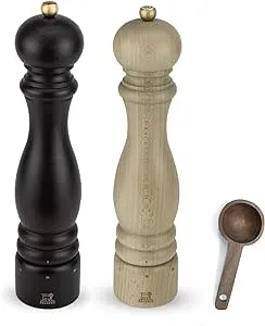 Peugeot Paris u&#039;Select Manual Pepper Mill Adjustable Grinder-Beechw<wbr/>ood Chocolate