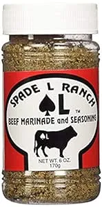 Spade L Ranch Beef Marinade and Seasoning 6 Oz. (Pack of 2)