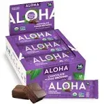 Aloha Organic Chocolate Fudge Brownie Protein Bar