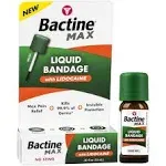 Bactine Max Liquid Bandage 0.3oz exp 04/2025