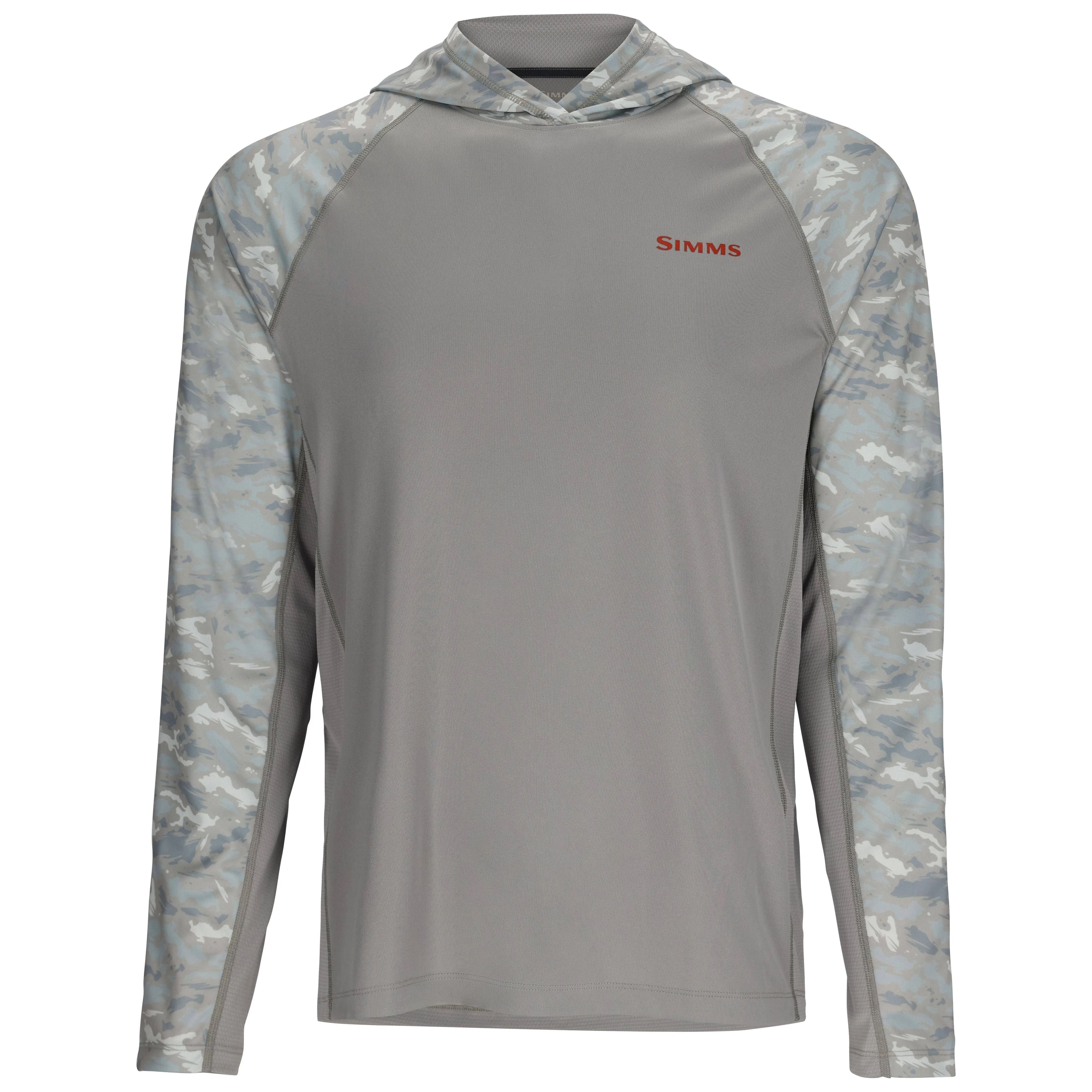 Simms Men's Challenger Solar Hoody - Cinder/Ghost Camo Sterling - XL