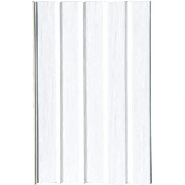 Mobile Home Skirting Vinyl Underpinning Panel White 16" W x 28" L (Pack of 8)