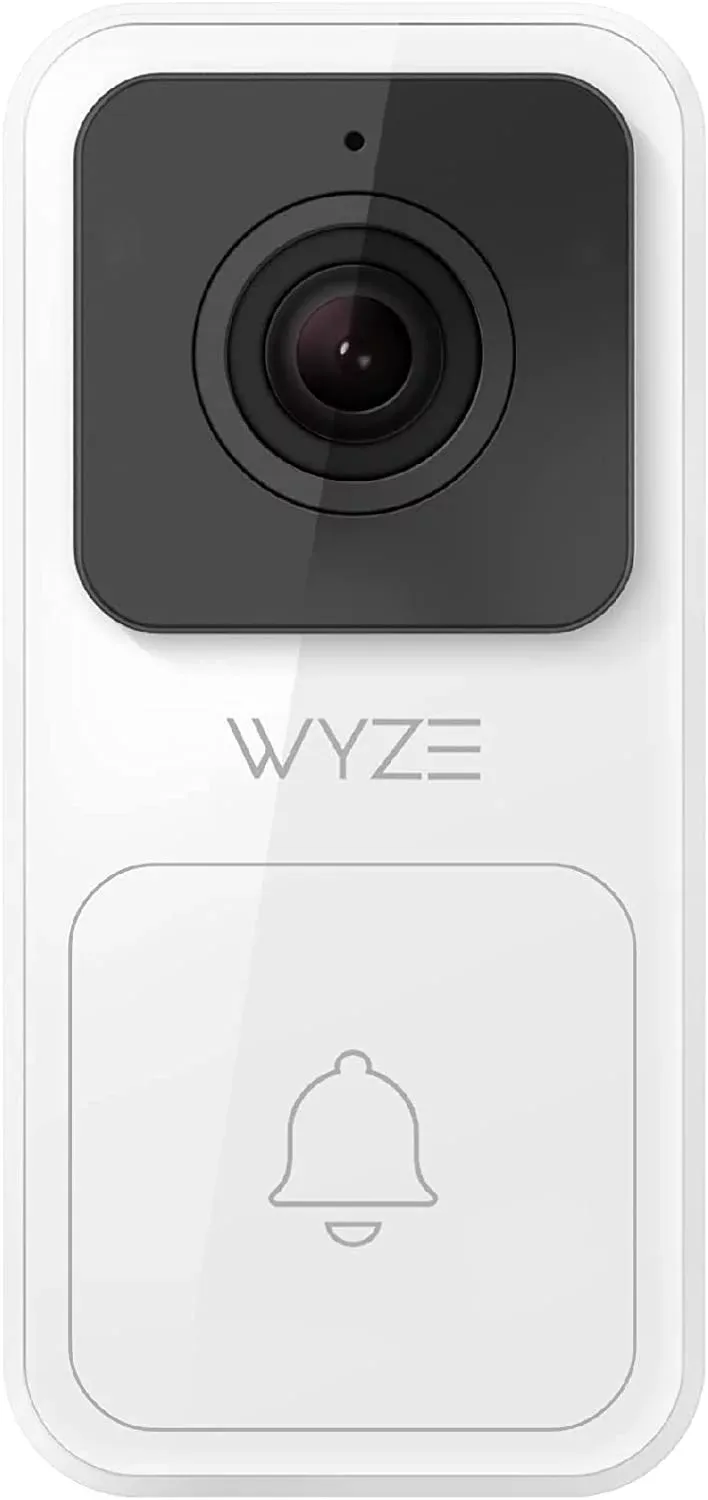 Wyze Video Doorbell Wired 1080p HD Video in White WVDB1WC1 - A Grade Refurbished