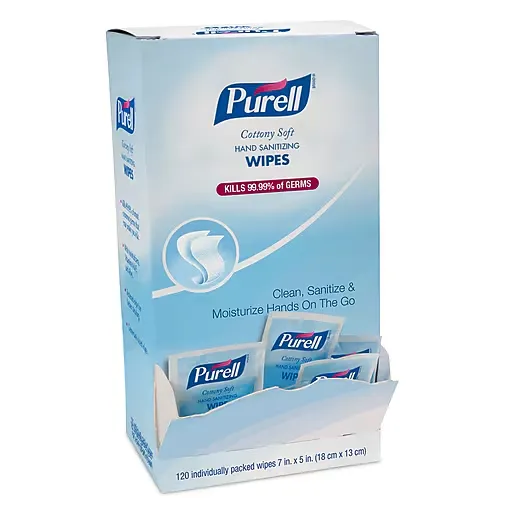 Cottony Soft Sanitizing Wipes Purell