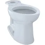 Toto C244EF#01 Entrada Elongated Toilet Bowl Cotton White