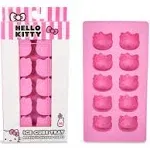 Sanrio Hello Kitty Flexible Silicone Mold Ice Cube Tray In Character Shapes | Reusable Ice Mold For Freezer