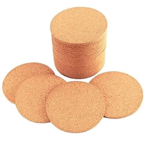 Cork Coasters Set of 40