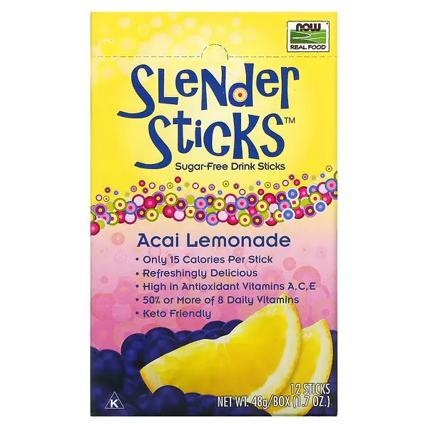 Now Foods Acai Lemonade Slender Sticks