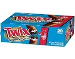 Twix Cookies &amp; Creme 2.72oz Share Size 20 Count BB: 12/2024