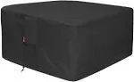 GrillPartsReplacement - Online BBQ Parts Retailer 44" Premium Square Patio Fire Pit Table Cover, 44'' L x 44'' W x 24'' H, Waterproof 600D Heavy Duty Fire Pit Cover