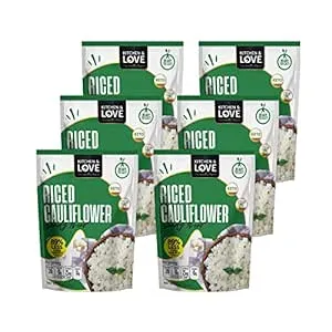 Kitchen & Love Pre-Cooked Cauliflower Rice, 6-Pack, 8 oz