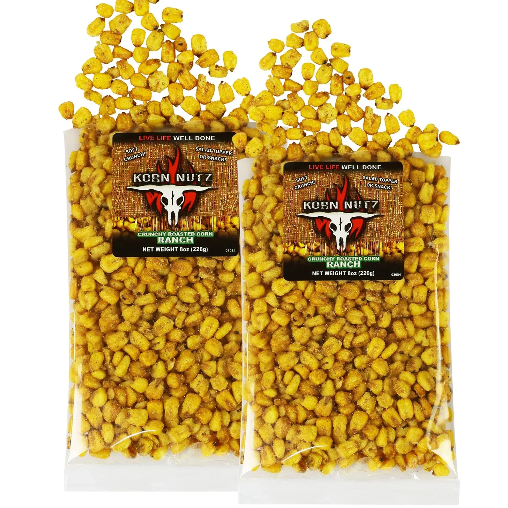 Runnin' Wild Foods Buffalo Ranch Crunchy Corn Kernels