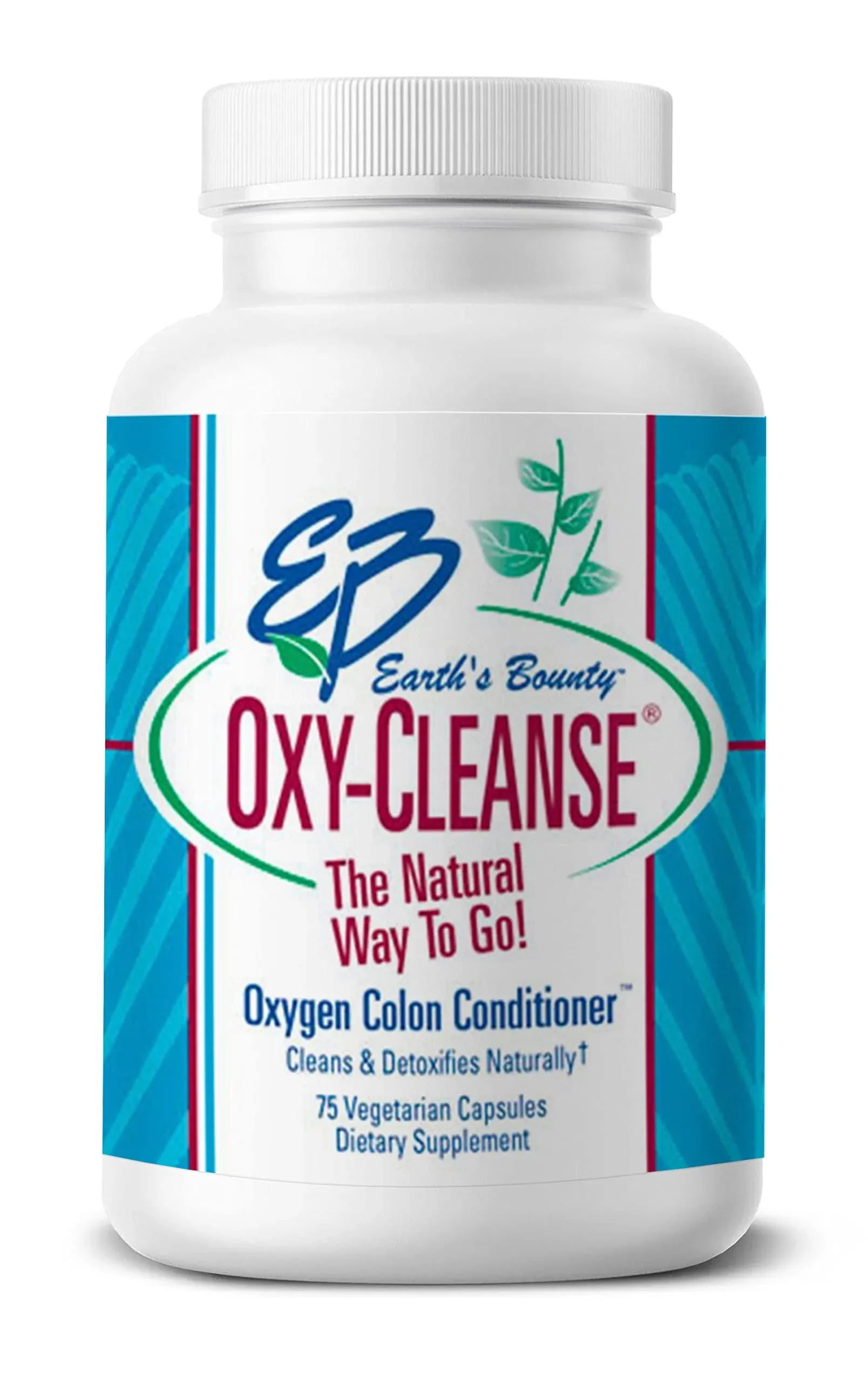 Earth&#039;s Bounty Oxy-Cleanse  - 75 Vegetarian Capsules-seale<wbr/>d