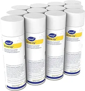 Diversey™ Shine-Uptm/Mc Multi-Surface Foaming Polish, Lemon Scent, 15 Oz Aerosol Spray, 12/Carton