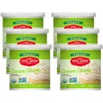 Miss Jones Baking Organic Buttercream Frosting, Perfect for Icing and Decorating, Vegan-Friendly: Cream Cheese (Pack of 6)