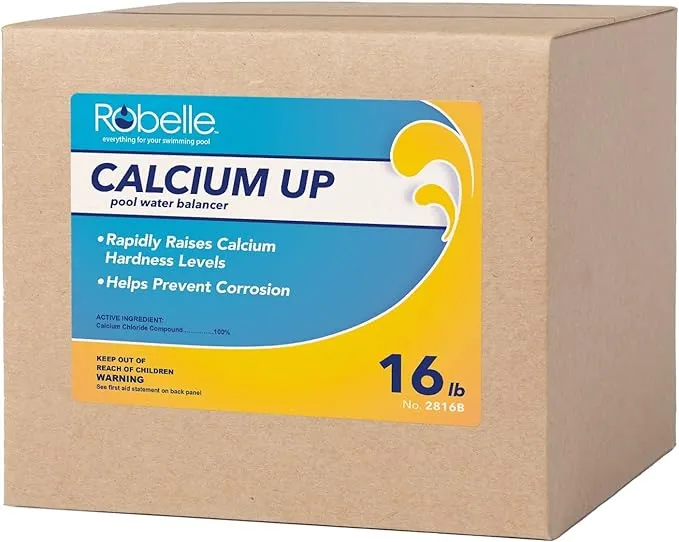 Robelle 2850B Calcium Hardness Increaser for Pools, 50-Pounds