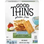 Good Thins Gluten Free Garden Veggie Rice Snacks - 3.5 oz