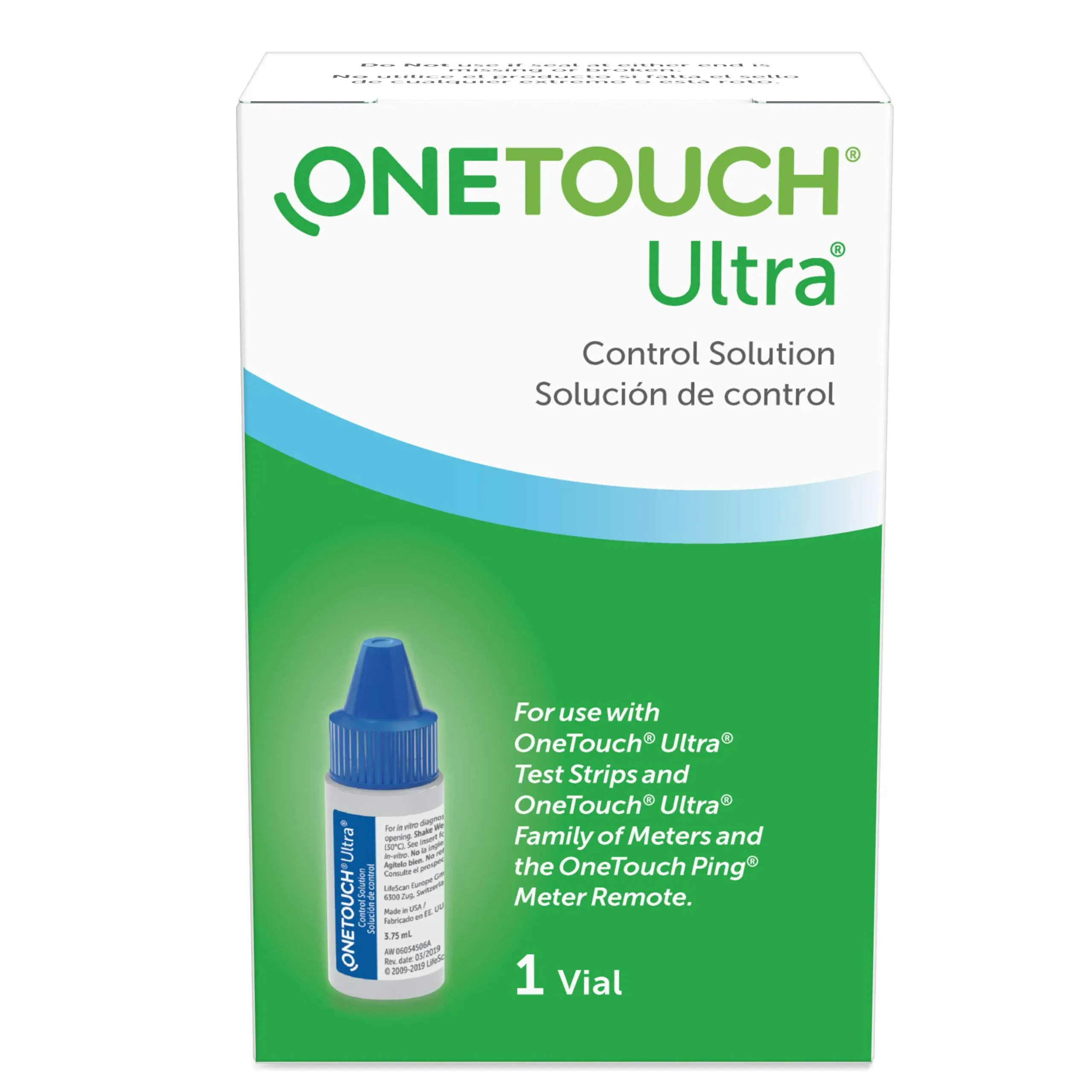 Lifescan 2 Vials Onetouch Ultra Control Solution