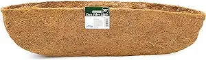 Bosmere 36" Pre-Formed Replacement Coco Liner with Soil Moist for Window Basket