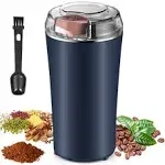 Coffee Grinder Electric, Spice Grinder, Coffee Bean Herb Grinder with Integrated