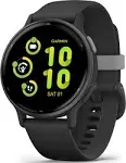 Garmin Vivoactive 5 Health and Fitness GPS Smartwatch, 1.2 in AMOLED Display, Up to 11 Days of Battery, Metallic Orchid Aluminum Bezel with Orchid