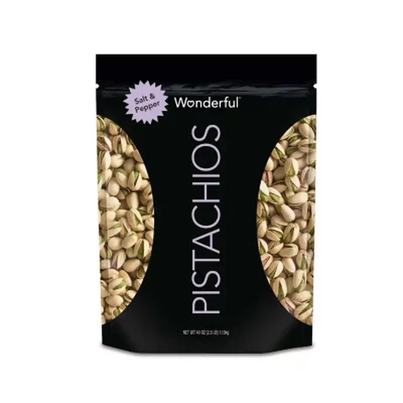 Wonderful Pistachios, Salt and Pepper (40 Oz.) FREE SHIPPING